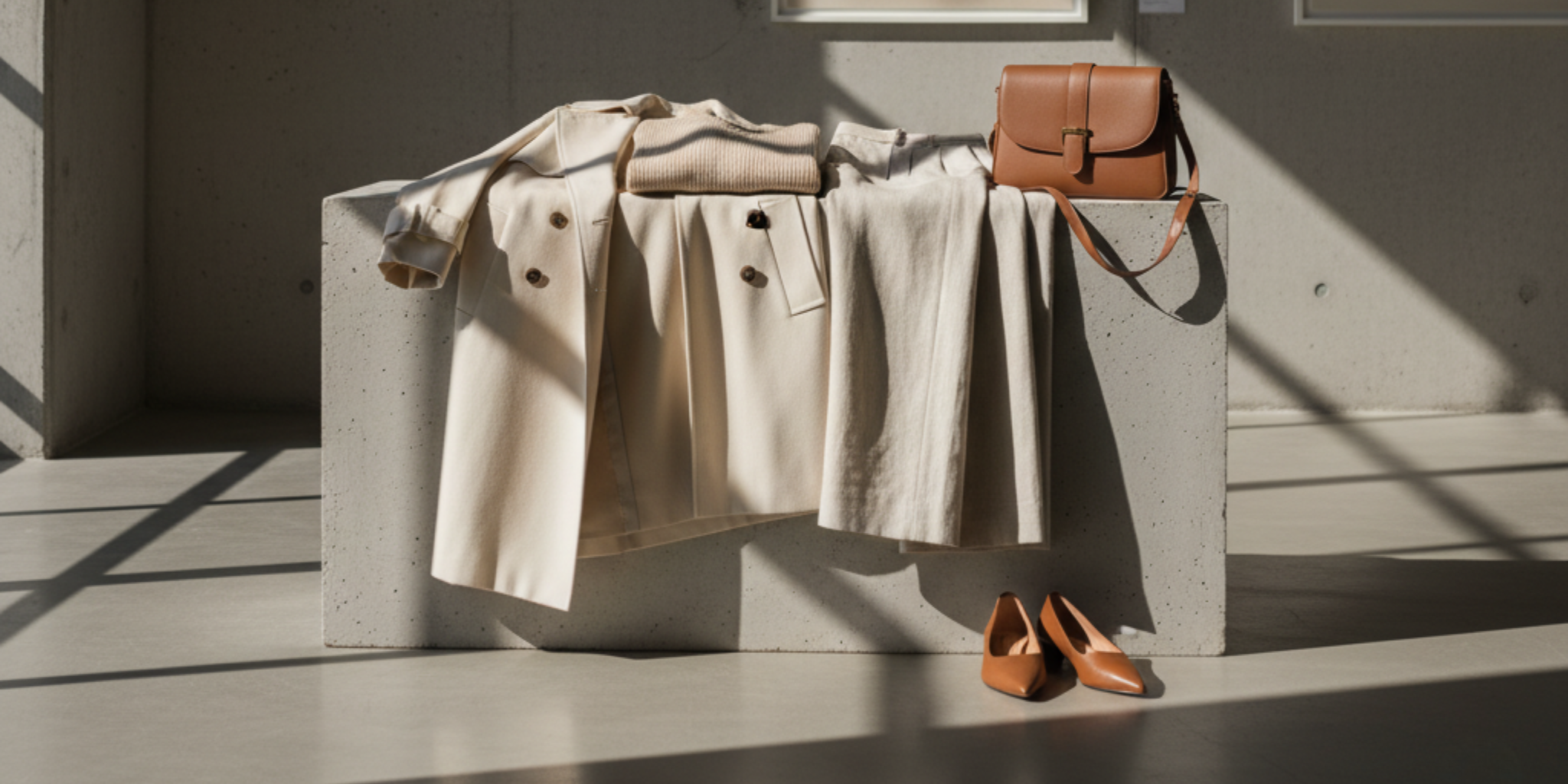 Ein feiner Farbtupfer: Stilvolle Akzente, die den neutralen Look beleben.